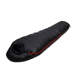 Sacos de Dormir Saco de Dormir de plumón de Ganso Blanco con más Largo Adecuado for Personas Muy Altas Altura 200 cm Deportes y Aire Libre (Color : Ba características