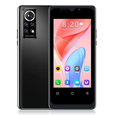 Zunate Hot 11S Smartphone Desbloqueado, Pantalla QHD de 4,5 Pulgadas, Teléfono Móvil 3G Net para Android 6.0, Dual Sim, 512 MB/4 GB, Teléfono Móvil Fo