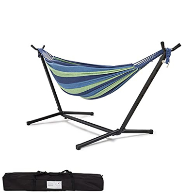 Outdoor Field Camping Hammock Bring Support Household Indoor Outdoor Canvas Swing Shelf Detachable Folding Hammock Portable Maximum Load Is 200 Kg Ide