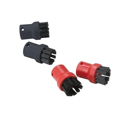 CBUQB YUAILI Store 4 unids/Lote cepillos limpiadores de Vapor Cepillo Redondo Apto for Karcher SC952 SC1052 SC1122 SC1125 SC1402 SC1475