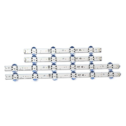 DCALU DIRIGIÓ Barra de luz Apta for LG 43"V17 Art3 6916L-2867A 6916L-2867F AGF78709801 43UJ675V 43UJ655V 43UJ670V 43UJ6565 43UJ6525 43VH6100 Tiras de  en oferta