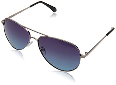 Polaroid PLD 6012/n/new Gafas de Sol, Plateado (6LB/WJ Ruthenium), 62 Unisex Adulto