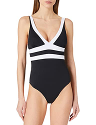 Haute pression N1011 Traje de baño de una Sola Pieza, Blanco Y Negro, 48 para Mujer precio