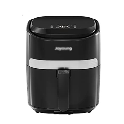 MMAXZ Freidora DIRIGIÓ Una Pantalla táctil, 93% Menos de Grasa, Interruptor de Olla de Horno Caliente, Cesta Antiadherente (Color : Black, Size : As T