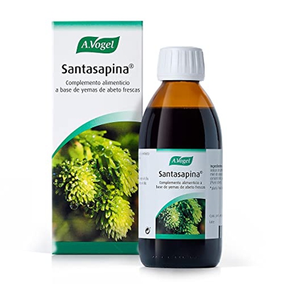 Santasapina | Sin alcohol | Jarabe a base de yemas de abeto frescas | 200ml | A.Vogel