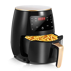 MMAXZ Air Fryer Cooker 220V Multifunción Smart Touch LCD Airfryer Papas Fritas Pizza Freidora (Color : A) precio
