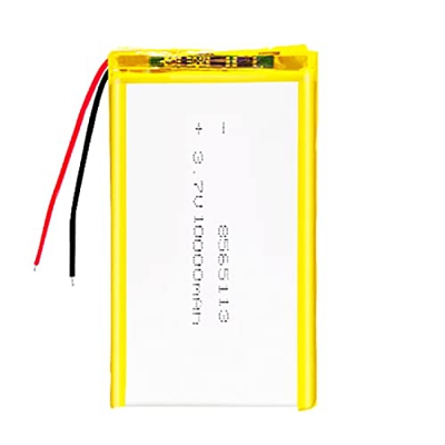 8565113 3.7V 10000mAh Polímero de Litio Rechargebale Li-Ion Batería para GPS Power Bank PC Tablet Cámara Digital Célula de luz