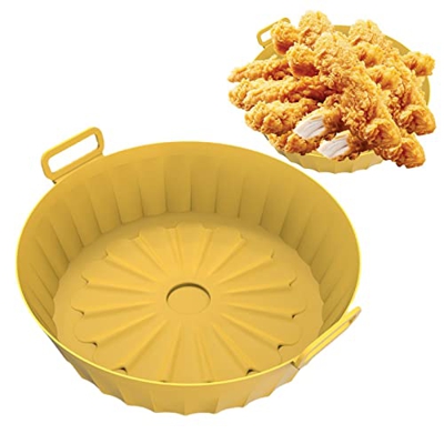 BNNEW Revestimientos de Silicona para freidoras de Aire - Revestimientos de Silicona de Grado alimenticio para freidora de Aire,Reemplazo para Revesti