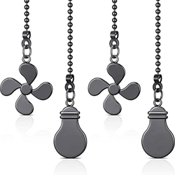 YUMIN Ventilador de Techo Cadena de TraccióN Ventilador Cadena de ExtensióN Cadena de Ventilador Tiradores Decorativos 12 Pulgadas Ventilador de Techo precio