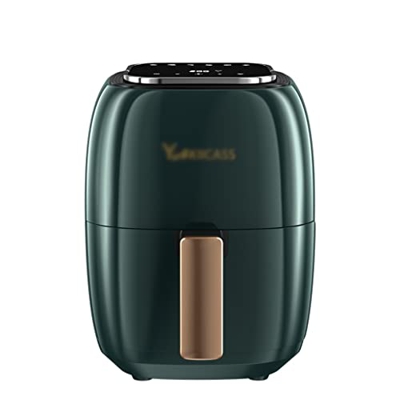 MMAXZ 6l freidora de Aire eléctrico DIRIGIÓ Freidora Profunda con Pantalla táctil sin Aceite 360 ​​° Horno horneado (Color : A, Size : As The Picture 