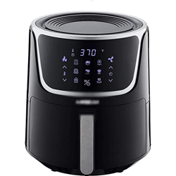 MMAXZ Freidora de Aire eléctrica con deshidratador y 3 estantes apilables Pantalla táctil Digital LED con 8 Funciones Recetas (Color : B) características