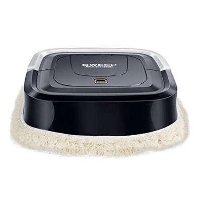 POPETPOP - Herramienta - Robot Máquina Portátil Automática Alfombras de Piso Automático Aspiradora de Madera Dura Limpieza Negra Pelo de Mascotas Trap