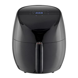 MMAXZ 4.6L Air Freidora El Horno de 360 ​​° Baking DIRIGIÓ Freidora Profunda de Pantalla táctil sin Aceite (Color : Black, Size : 351 * 290 * 327mm) precio