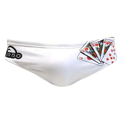 Turbo - Bañador Slip Waterpolo Men Suits Scala Real de Waterpolo Competicion Natación y Triatlón Patrón de Ajuste cómodo