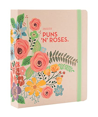 Agenda 2022 2023 semana vista Blummen - Agenda escolar 2022 2023 desde agosto 2022 a diciembre 2023 │ Agenda semana vista 17 meses - Agenda Kokonote 2