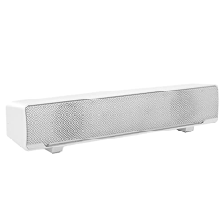 Yunxwd Barra de Sonido estéreo con Cable USB, Reproductor de música, Sonido estéreo 3D, Caja de Sonido Envolvente de Graves, Entrada de 3,5mm para PC  características