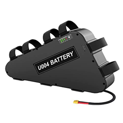 Batería Ebike de 52V, batería de Iones de Litio de 520Ah con Puerto USB y Cargador, batería de Bicicleta eléctrica Triangular para Motor de Bicicleta  en oferta