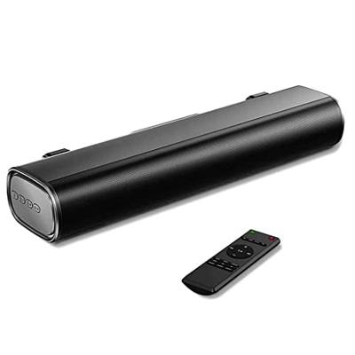 LXXSH Barra de Sonido televisión Altavoz 50W Bluetooth 5.0 Ordenador Personal Teatro aux 3,5 mm Conexión inalámbrica y Cable inalámbrica Sround SoundB