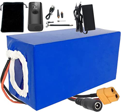 stdpcxz 48V 20000Mah Batería De Bicicleta Eléctrica para Motor De 1200W 1000W 750W 500W 450W 350W 250W 200W con Cargador + BMS, 48V 20Ah 48V 20Ah,XT60 en oferta