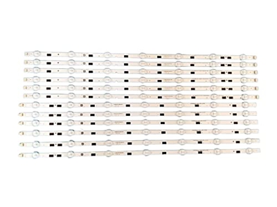 CARZE 12pcs / Kit DIRIGIÓ Strip Fit for Samsung 58 TV UA58H5203 UE58H5205 UE58H5000 UN58J5190AF UE58J5200AV DMGE 580SMB R3 LM41 00091G Tiras de luz de