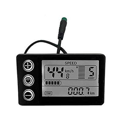 vreplrse Bicicleta eléctrica Pantalla LCD Panel Scooter Modificación Pieza de repuesto