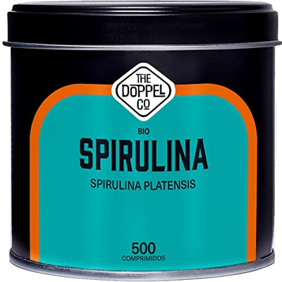 100% Espirulina Ecológica | 500 comprimidos | 3000 mg por Dosis | Alga Espirulina Bio | Inhibidor de Apetito y Ansiedad - Efecto Saciante - Detox | Pr