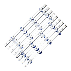 CARZE DIRIGIÓ Tira de retroiluminación 8 lámpara Apta for LG TV 390HVJ01 Apto for lnnotek 39"3 9LB5610 39LB561V 39LB5800 39LB561F DRT3.0 39LB5700 39LB características