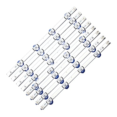 CARZE DIRIGIÓ Tira de retroiluminación 8 lámpara Apta for LG TV 390HVJ01 Apto for lnnotek 39"3 9LB5610 39LB561V 39LB5800 39LB561F DRT3.0 39LB5700 39LB
