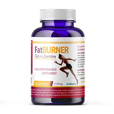 FATBURNER - CLA + L-Carnitina Premium - 60 cápsulas - Alta potencia - 1 cápsula al día