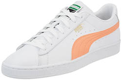 PUMA Basket Classic XXI, Zapatillas, Hombre, Puma White-Peach Pink, 41 EU características