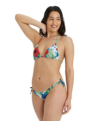 ARENA Women's Bikini Triangle Allover Dos Piezas, Mujer, Martinica Multi, 42