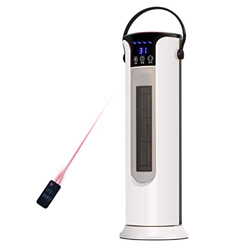 HYE Ventilador de Torre de 3 velocidades 1000W-2000W con Temporizador de 8 Horas, para el Dormitorio, la Sala de Estar, la Cocina y la Oficina. precio