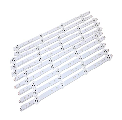 CARZE Kit 10pcs DIRIGIÓ Strip Fit for Toshiba 40L1333B 40D1333B 40L1354B LTA400HM23 SVS400A79 4LED A B D 5LED C SVS400A73 Tiras de luz de Fondo de TV características