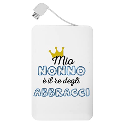 My Custom Style POWERCARD 8000mAh ULTRAPIATO 135x67x14#Nonni-Re Abrazos#