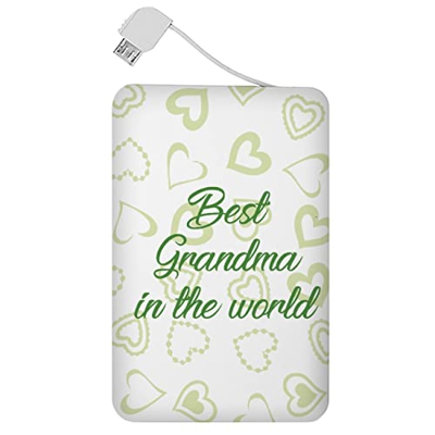 My Custom Style Powercard 8000 mAh Ultraplock 135 x 67 x 14# Nonni-Best Grandma1#