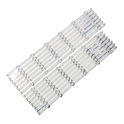 CARZE TV LED Las Barras de luz caben for LG 55 Pulgada 5 5LA6205 55LA6208 55LA620S 55LA620V 55LN5405 55LN5406 55LN540B 55LN540V 55LN541C 55LN549E Tira