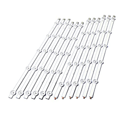 CARZE LED Tira de retroiluminación 10 lámpara Apta for LG 50"TV 50LN5400 50LA620V 6916L-1276A 1273A 1272A 1241A 50LA6208 5 0ln540v Tiras de luz de Fon precio