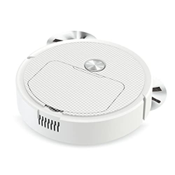 Flashing Robot Aspirador USB Recargable Robot de Barrido Inteligente Aspirador de Barrido Automático (Color : White, Size : 220x62mm) en oferta