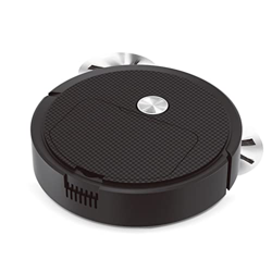 Flashing Robot Aspirador USB Recargable Robot de Barrido Inteligente Aspirador de Barrido Automático (Color : Black, Size : 220x62mm) en oferta