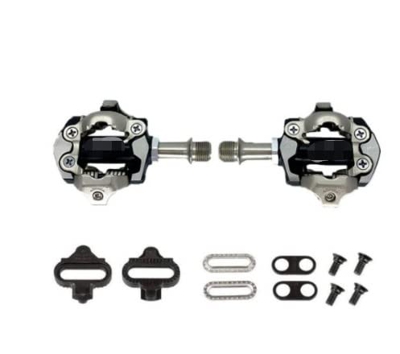 YUAILI Store Apto for Pedal de Bicicleta XT PD-M8100 MTB competición Profesional M8000/M8020 SPD autoblocante con Pedal de Tacos (Color : M8000)