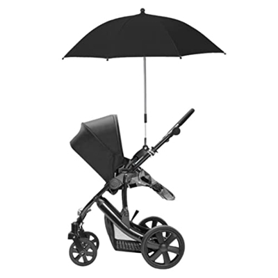 NaciZuo Paraguas de Silla con Abrazadera, Silla de Playa Universal para Paraguas de Silla de Playa protección Ultravioleta para cochecitos, sillas de 