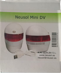 Neusol Mini DV, Brumizador de aire Humidificador de aire fresco Difusor de fragancias Aromaterapia Bienestar y relax Funciona con baterias R14 o USB - precio