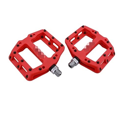 YUAILI Store Ajuste for 3 rodamientos sellados Pedales de Bicicleta Nylon Road BMX MTB Pedales de Bicicleta ultraligeros Antideslizantes Impermeables 