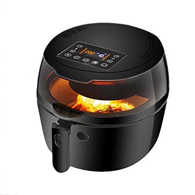 Freidora de Aire con Pantalla táctil LED, Horno de freidora de Aire de 8 l con Pantalla táctil Digital, freidora eléctrica Grande, tostadora, freidora