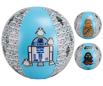 Star Wars - Pelota de agua inflada (29 cm, aprox. 40 cm, 3 paneles)