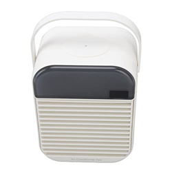 FUIK Ventilador de Aire Acondicionado, Ventilador de Aire Acondicionado USB, Diseño de Luz Nocturna, Tanque de Agua de 200 Ml, bajo Nivel de Ruido, pa características