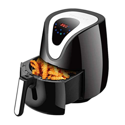 Freidora de Aire Inteligente sin Aceite freidora de Aire Caliente con Toque Digital 2,5 l 7 menús preestablecidos Horno de Papas Fritas sin Aceite Sma características