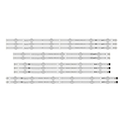 CARZE 10pcs LED Falta de retroiluminación FIT FOR LG 60InCH 6 0UJ63 60UJ63_UHD_A 60UJ6300-UA 60UJ6050-UA 60UJ634V 60UJ6500 NC600DGE-AAFX3 AAFXC Tiras  en oferta