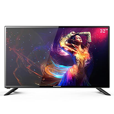 Kondoon 32 pulgadas Smart TV Android 9.0 WIFI FHD Netflix YouTube Prime Video DVB-T2/S2/C Hotel Mode Quad Core Ultra delgado
