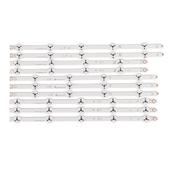 CARZE 10pcs LED Tira de retroiluminación Encajar for LG 42"V14 Slim DRT REV0.3 L1 R1 L2 R2 42LB673V TX-42AS650E TX-42AS750E TX-42AS740B LC420DUF VG F1 precio